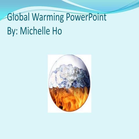 Global Warming Power Point