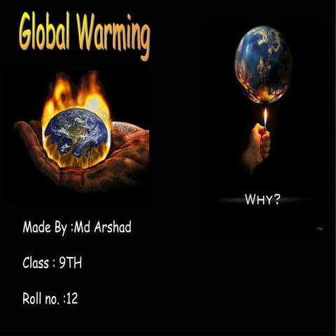 Global warming ppt