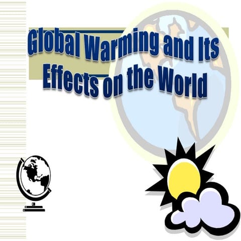 Global warming presentation