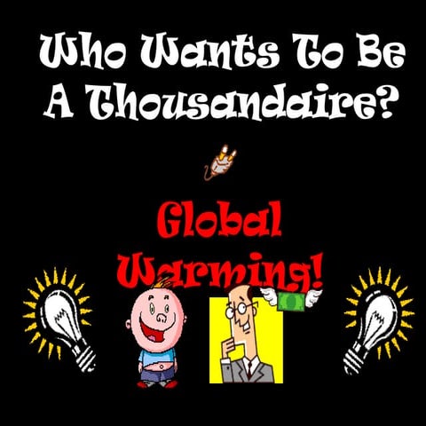 Global warming quiz