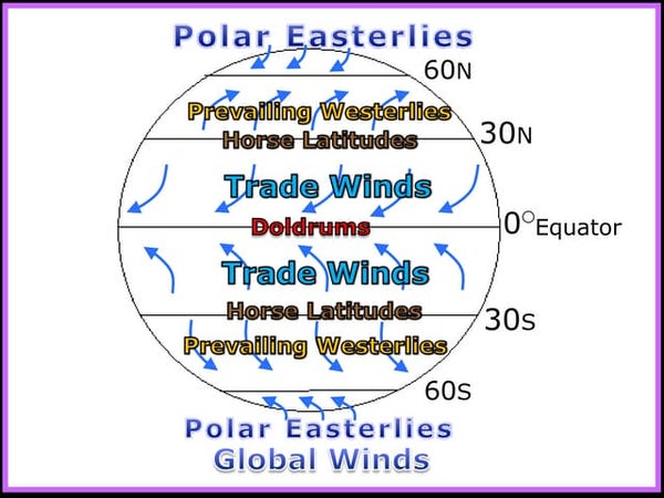 Global and local winds