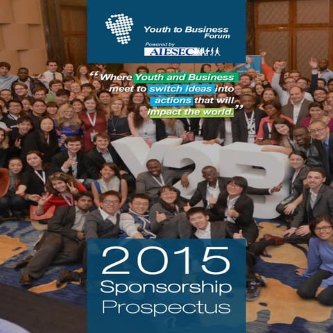 Global Youth to Business Forum Sponsorship Package