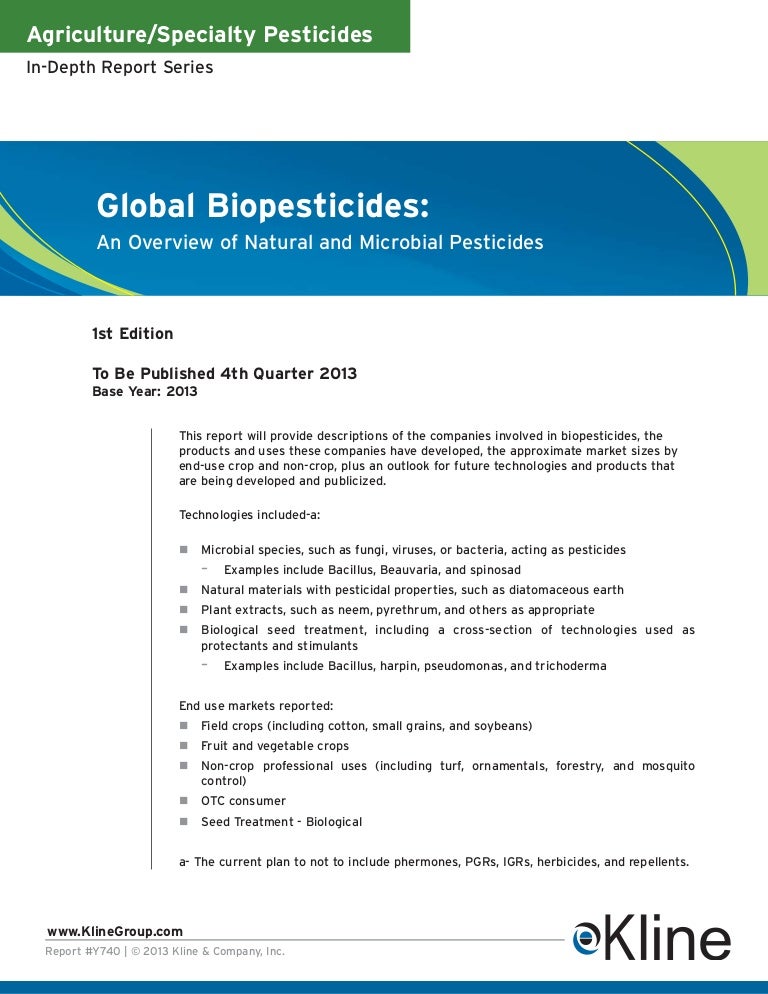 Global Biopesticides An Overview of Natural and Microbial Pesticides…