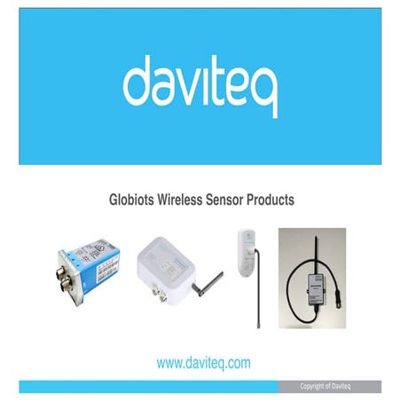 Globiots Wireless Sensor Products