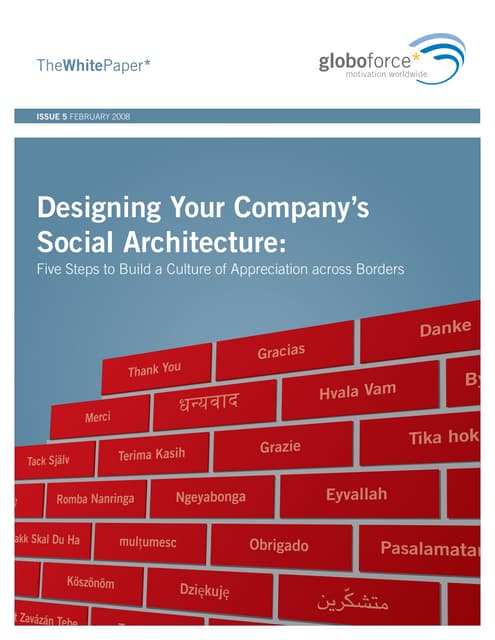 Globoforce Social Architecture Na