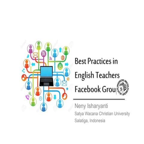 Best practices in English teachers Facebook groups