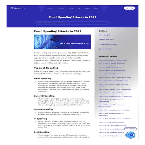 A guide to email spoofing