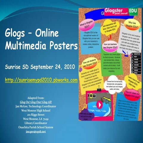 Glogs onlinemultimediaposters