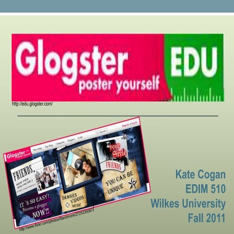 Glogster Powerpoint EDIM510
