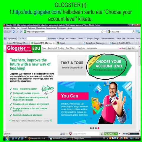 GLOGSTER.