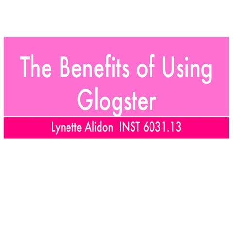 Glogster ppt l.alidon
