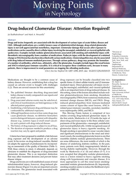 Drug induced kidney disease | PPTX