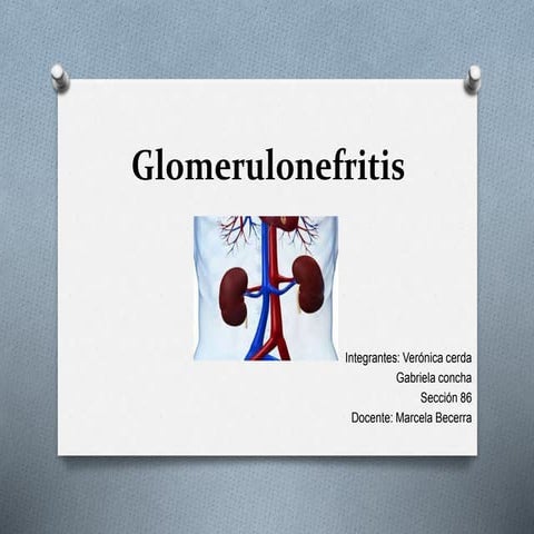 Glomerulonefritis
