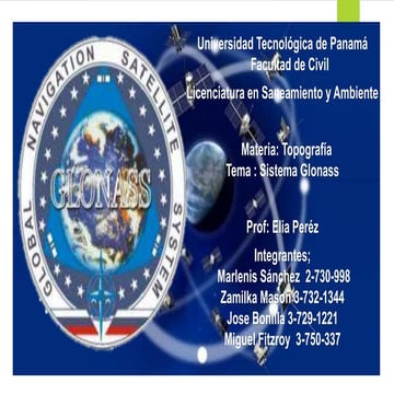 Glonass charla de topografia