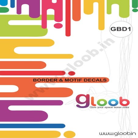 Gloob border & motif booklet