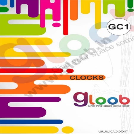 Gloob clock booklet 01