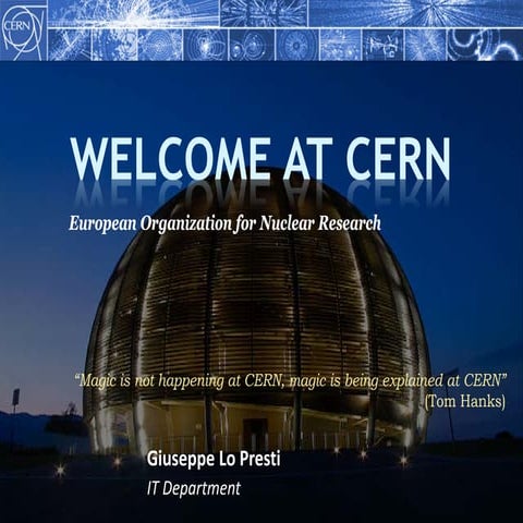 Visit at CERN