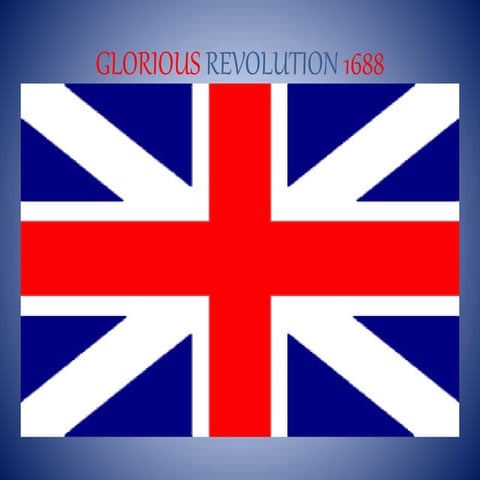 Glorious revolution 1688
