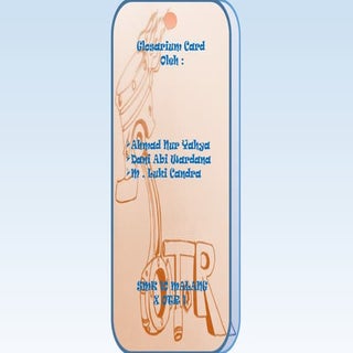 Glosararium card teks biografi, aby...