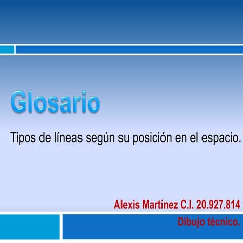 Glosario