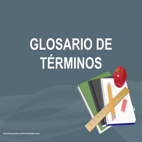Glosario