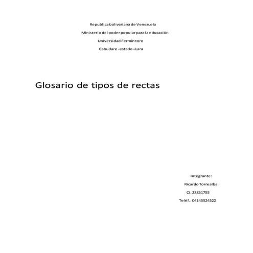 Glosario de dibujo tecnico