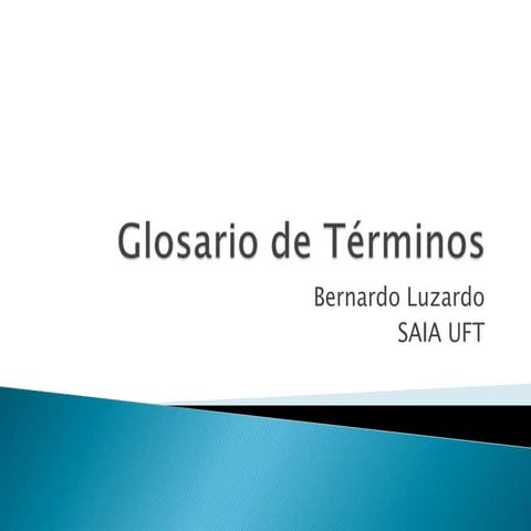 Glosario de Términos Políticos