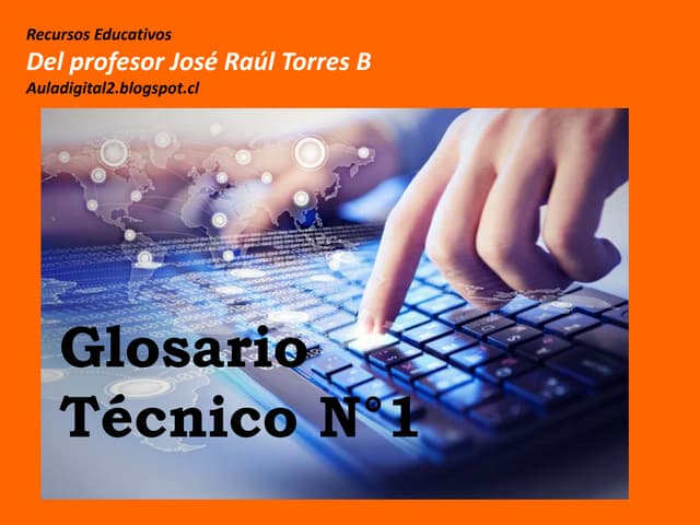 Glosario técnico n°1