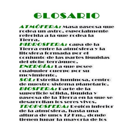 Glosario tema 6 natu