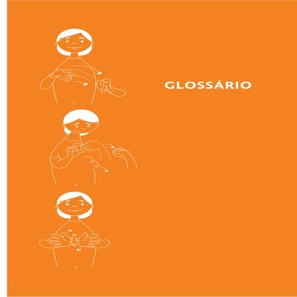 Glossario foto libras