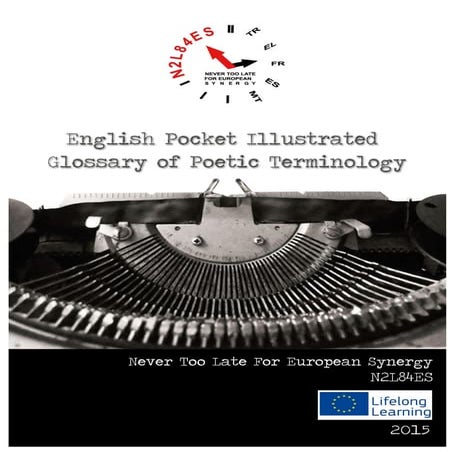 Glossary poetic terminology