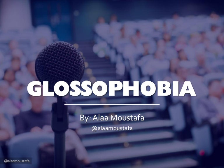Glossophobia Fear of Public Speaking