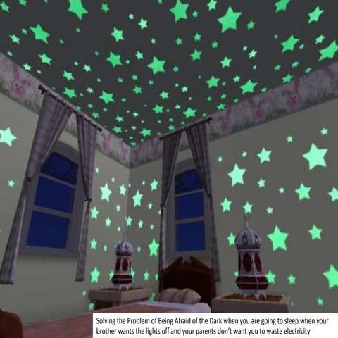 Glow dark sleep project