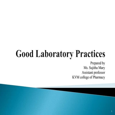 Good laboratoty practise 