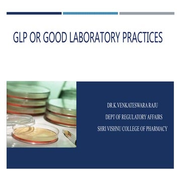 GLP 21 CFR part 58