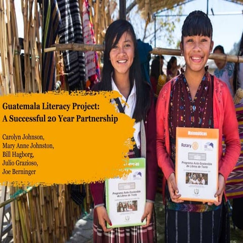 Guatemala Literacy Project: A Successful 20-Year Partnership