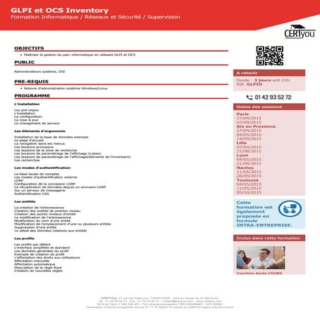 Glpio formation-glpi-et-ocs-inventory | PDF