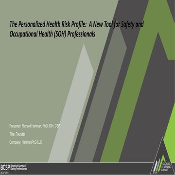 REVOLUTIONIZING MILITARY HEALTH AND MEDICINE THROUGH TOTAL EXPOSURE ...