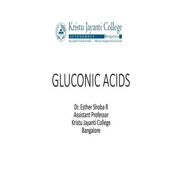Gluconic acid 