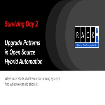 Open Patterns for Day 2 Ops [Gluecon 2017]