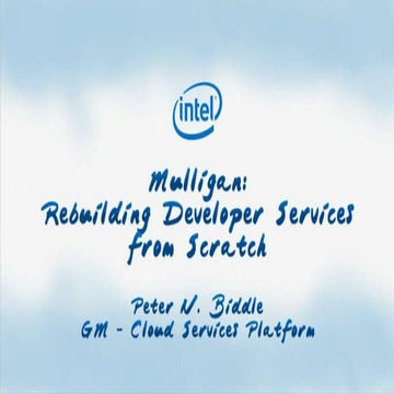 Peter N. Biddle Gluecon Keynote 2013