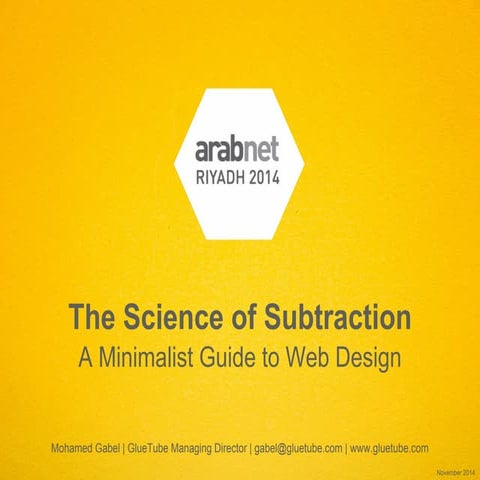 The Science of Subtraction: A Minimalist Guide to Web Design