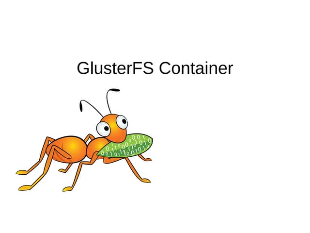 Gluster containers!