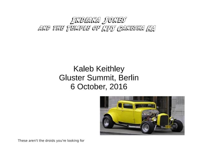 Architecture of the High Availability Solution for Ganesha and Samba with Kal...