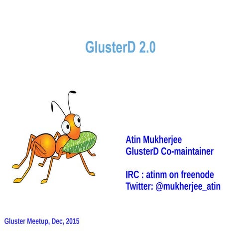 Gluster d2.0