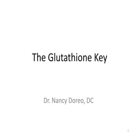 Glutathione | PPTX