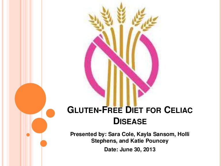 Gluten free diet for celiac disease