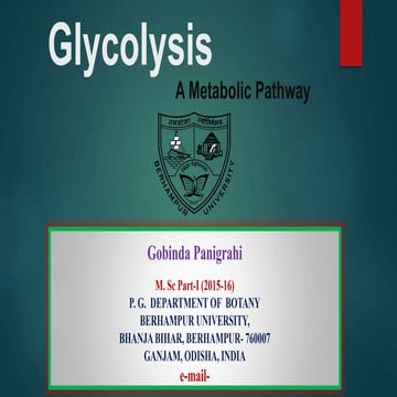 Glycolysis