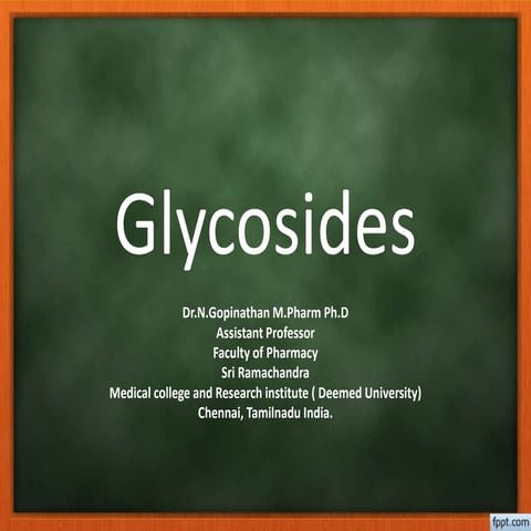 Glycosides