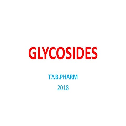 Glycosides